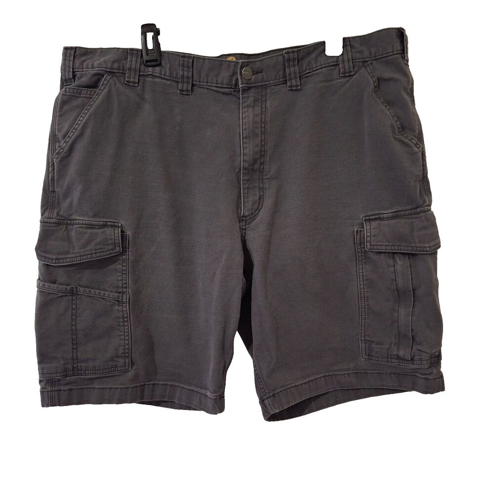 Carhartt Cargo Rugged Flex Mens 44 Relaxed Fit Canvas Work Util.  Camp Hike Fish